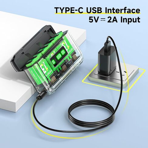 شاحن بطارية إندورو لـ Hero 13، محطة شحن USB-C سريعة ثلاثية القنوات مع مؤشرات LCD ذكية، كابل من النوع C، متوافق مع ملحقات HERO13 in Kuwait