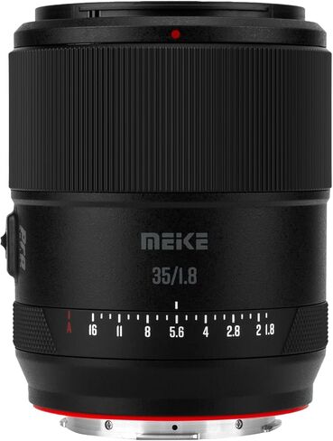 Meike 35mm F1.8 إطار كامل زاوية واسعة AF STM عدسة التركيز التلقائي الثابتة رئيس صورة العدسات لباناسونيك لوميكس سيجما كاميرا بدون مرآة S1 S1R S1R II S1H S5 FP SL SL2 in Kuwait