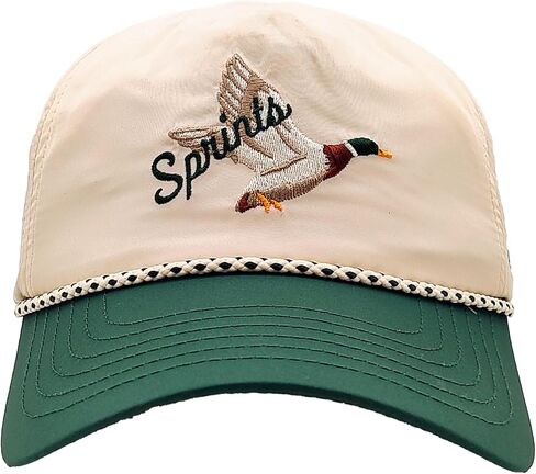 سباقات السرعة شبه المنظمة EZ Rope Snapback | خفيفة الوزن، سريعة الجفاف، قبعة رياضية، مقاس واحد، للجنسين (الساسكواتش) in Kuwait