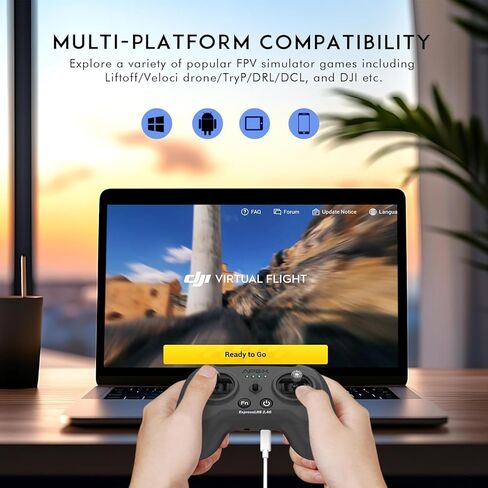 مجموعة طائرات بدون طيار APEXFPV FPV، طائرة بدون طيار للمبتدئين، وضع المدرب، وضع السلحفاة، الصندوق الأسود، جهاز تنبيه مضاد للخسارة، نقطة ثابتة للتدفق البصري، مقاومة للسقوط، لديها دروس فيديو.VR70-4.0 in Kuwait