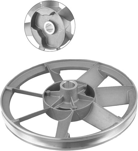 Metal Single Groove Triangle Belt Pulley Flywheel Air Compressor Belt Machine Head 265mm Diameter A-Type Belt Compatible for Twin Cylinder Piston Pump Single Stage Air Compressor Accessories in Kuwait