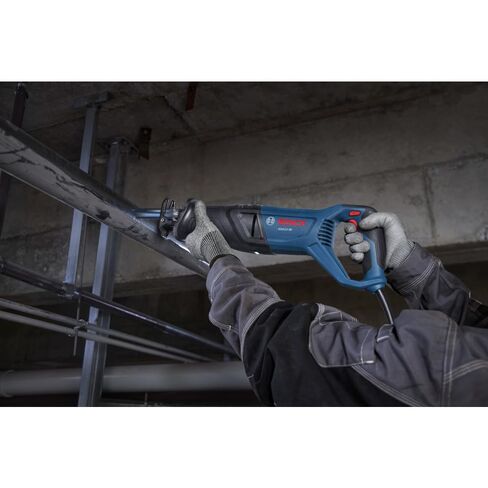 منشار ترددي سلكي من BOSCH GSA12-30 - طاقة 12 أمبير، طول الشوط 1-3/16 بوصة، تحكم في السرعة المتغيرة، تغيير الشفرة بدون أدوات، تصميم خفيف الوزن لسهولة المناورة (أداة عارية) in Kuwait
