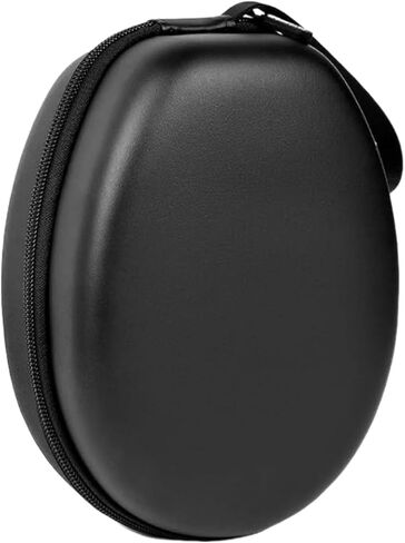 ComeCase Universal Casephone Caseible مع JBL/for beats/for sony/for bose max over ear ear mehone وأكثر من ذلك ، صندوق حمل سفر لسماعات الرأس اللاسلكية بلوتوث (أسود+سحاب أحمر) in Saudi Arabia