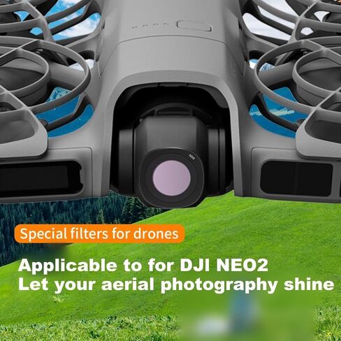 مجموعة مرشح ND لـ DJI NEO2، ملحقات عدسات الطائرة بدون طيار، مرشحات الكثافة المحايدة للأشعة فوق البنفسجية CPL ND8 ND16 ND32 ND64، زجاج عالي الدقة متعدد الطبقات (F) in Kuwait