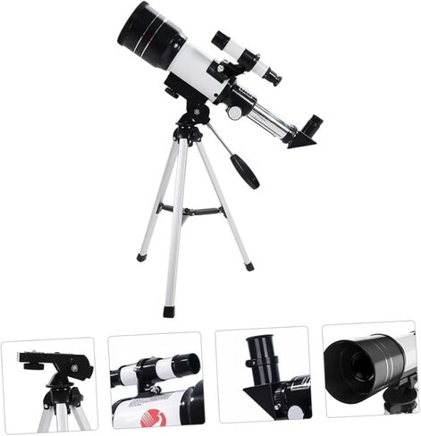 70Mm 150X Professional Refracting Astronomical Telescope with Tripod and Phone Clip for and Students Stargazing Beginners in Saudi Arabia