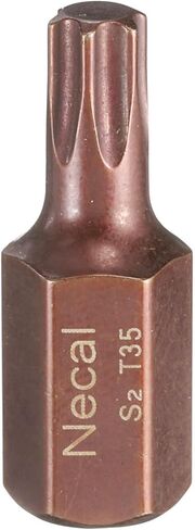 HARFINGTON T45 مفك براغي نجمية بت 10 مم عرقوب سداسية 30 مم طول أمان مغناطيسي مقاوم للعبث 6 نقاط رأس سداسية لقم S2 مفك براغي فولاذي in Kuwait