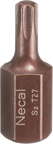 HARFINGTON T45 مفك براغي نجمية بت 10 مم عرقوب سداسية 30 مم طول أمان مغناطيسي مقاوم للعبث 6 نقاط رأس سداسية لقم S2 مفك براغي فولاذي in Kuwait