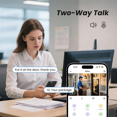 كاميرات مراقبة WiFi لاسلكية في الهواء الطلق، كاميرا أمان سلكية خارجية، تسجيل 24/7، PTZ، 2.4 جيجا هرتز WiFi فقط، رؤية ليلية ملونة بدقة 2K HD، اكتشاف بشري، بدون رسوم شهرية، التحدث في اتجاهين، 4 حزم in Kuwait