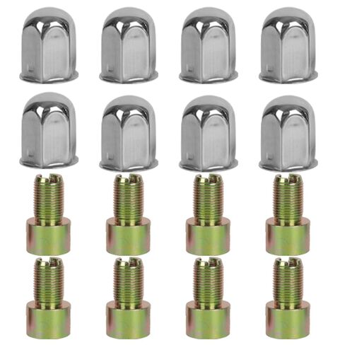 8 Pcs Lug Nuts for hightall 17" 8 Lug Wheel Simulator, Compatible with Ford 2005-2022 F350 Truck in Saudi Arabia