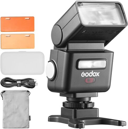 Godox iT32 Camera Flash + X5-S Magnetic Base Compatible with Sony Cameras,TTL HSS +LED Lamp,X5 Serves Hotshoe + Trigger in One Base,（Wireless Control Other Godox X System Flashes） in Saudi Arabia