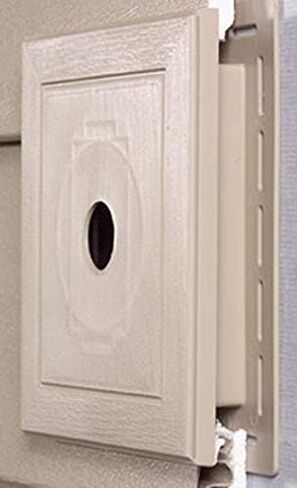 Plygem UNIBLOCK 30 Universal Mount J Block - أبيض براري in Saudi Arabia