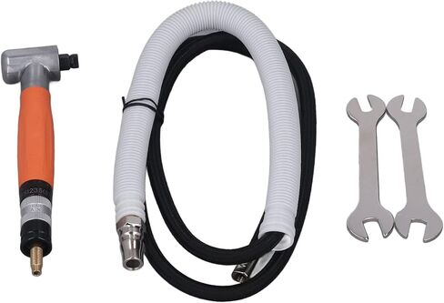 PerGar Mini Angle Air Die Grinder، 90° قلم رصاص زاوية القالب، سرعة عالية أداء نقل ممتاز الهواء الزاوية اليمنى مطحنة القالب مع مفتاح الربط in Kuwait