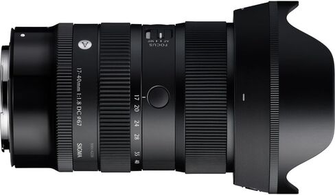 حزمة عدسة سيجما الفنية مقاس 17-40 مم f/1.8 DC من Canon RF (214972). العدسة المثالية للصور الاحترافية، وحفلات الزفاف، والمغامرات الداخلية والخارجية، والحياة البرية، والسفر، والسارفاري، واستخدام التصوير الفوتوغرافي + الملحقات in Kuwait