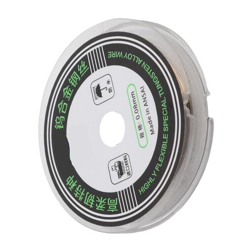 Molybdenum Cutting Wire for LCD Display Screen Separator Repair - Wire for Easy Glass Removal - Suitable for All Mobile Phone Screens (0.08mm*100m) in Saudi Arabia