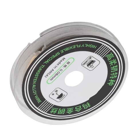 Molybdenum Cutting Wire for LCD Display Screen Separator Repair - Wire for Easy Glass Removal - Suitable for All Mobile Phone Screens (0.08mm*100m) in Saudi Arabia