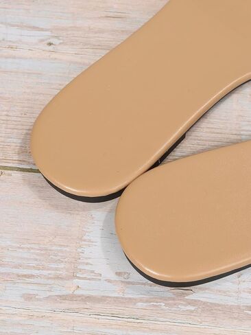 Women's Clear Flat Sandals Transparent Dressy Summer Open Toe Beach Sandals in Saudi Arabia