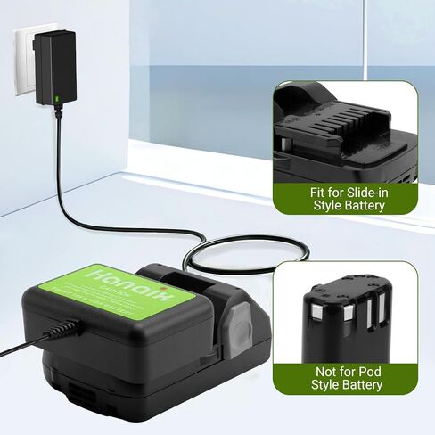 18V شاحن بطارية لشركة هيتاشي 339782 BSL815X BSL1815S BSL1830 BSL1830C 339782 330139 330557 بطارية ليثيوم أيون شاحن سريع in Kuwait