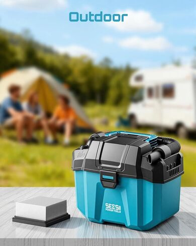 فلتر بديل لـ SEESII Cordless Sop Vac، مرشح Vac رطب/جاف متوافق مع SEESII Vacs Wet Dry 2.6 Gal Shop Vacuum K-903 in Kuwait