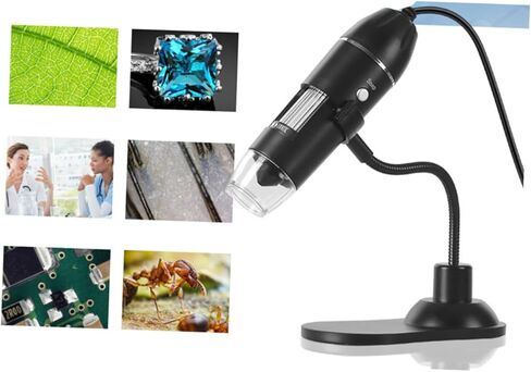 HOMSFOU Upickpick Miniscope USB مجهر رقمي محمول LED المكبر للتفتيش عدسة مكبرة ذراع مرن للإلكترونيات الصناعية in Kuwait