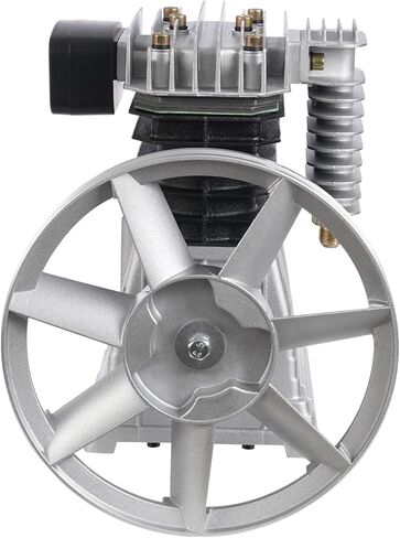 3HP 2.2KW Twin Cylinder Air Compressor Pump Head,250L/min Oil Lubricated Air Compressor Piston Pump with Suction and Exhaust Valve in Saudi Arabia