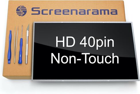 Screenarama استبدال الشاشة الجديدة لـ ASUS K53E ، HD 1366x768 ، عرض LED Glossy ، LCD مع أدوات in Saudi Arabia