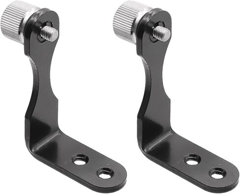 Universal L Type Metal Binocular Tripod Adapter, for Binoculars with 1/4" Screw Hole - Compatible with Standard Tripod, L-Shaped Mount Bracket for Binoculars(2 Pack) in Saudi Arabia