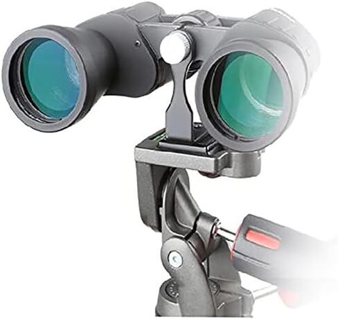 Universal L Type Metal Binocular Tripod Adapter, for Binoculars with 1/4" Screw Hole - Compatible with Standard Tripod, L-Shaped Mount Bracket for Binoculars(2 Pack) in Saudi Arabia