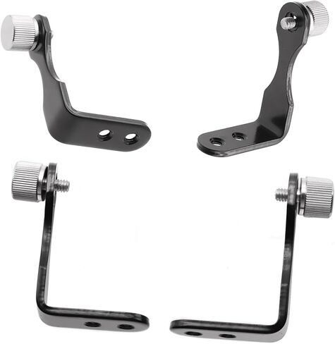 Universal L Type Metal Binocular Tripod Adapter, for Binoculars with 1/4" Screw Hole - Compatible with Standard Tripod, L-Shaped Mount Bracket for Binoculars(2 Pack) in Saudi Arabia