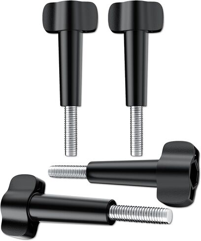4 عبوات متوافقة مع GoPro Thumbscrew 1/4"-20 Mount - تناسب سلسلة GoPro Hero (13–5) وماكس، متوافقة مع Insta360 R/X3/X2&DJI Osmo Action&Akaso | براغي مقاومة للصدأ ومتينة وسهلة الشد باليد in Kuwait