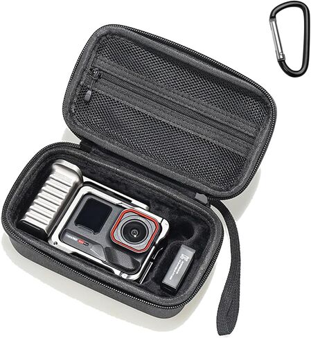 Carrying Case for Insta360 Ace Pro 2 - Hard Shell Protective Carrying Case, Portable Travel Storage Bag with Wrist Strap & Carabiner | Anti-scrathes&Shockproof in Saudi Arabia