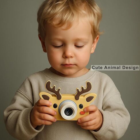 Children’s Digital Camera Cute Toy for Boys and Girls Birthday Gift Includes MicroSD Card Perfect for Young Photographers in Saudi Arabia