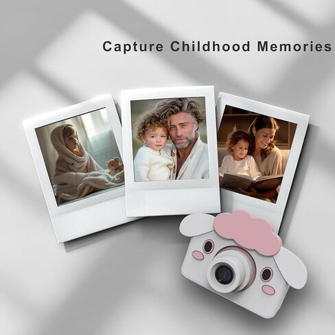 Children’s Digital Camera Cute Toy for Boys and Girls Birthday Gift Includes MicroSD Card Perfect for Young Photographers in Saudi Arabia