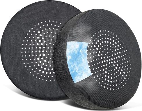 وسائد أذن بديلة للجلد البارد لـ Jabra Evolve 65/40/30/20 سماعات الأذن لـ Jabra Evolve 65uc 65ms/ 40uc 40ms/ 30us 30ii/ 20se 20uc 20ms. in Saudi Arabia