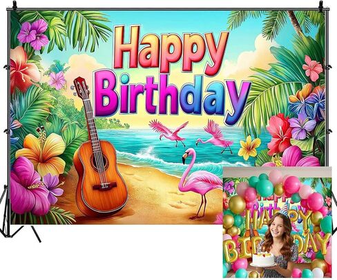 Neon Birthday Party Backdrops for Photoshoot, Happy Birthday Party Picture Decorations Wall Backdrop for Photography Decor Banner, Photographic Studio Photo Backgrounds 7X5 FT in Saudi Arabia
