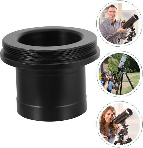الفولاذ المقاوم للصدأ 1.25 بوصة تلسكوب T محول جبل لكاميرا DSLR التصوير الفلكي متوافق مع التلسكوبات الفلكية in Kuwait