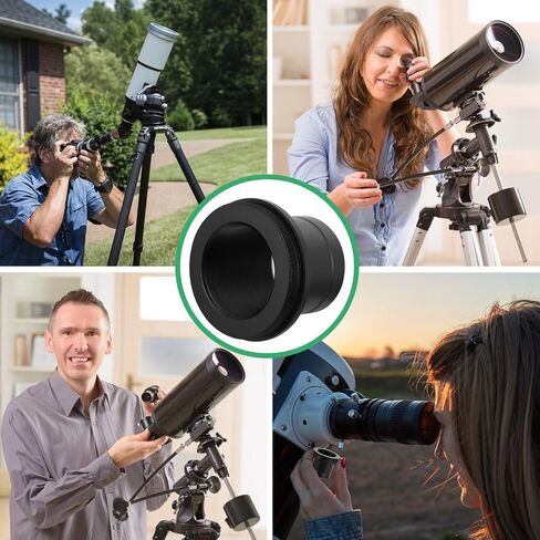 الفولاذ المقاوم للصدأ 1.25 بوصة تلسكوب T محول جبل لكاميرا DSLR التصوير الفلكي متوافق مع التلسكوبات الفلكية in Kuwait