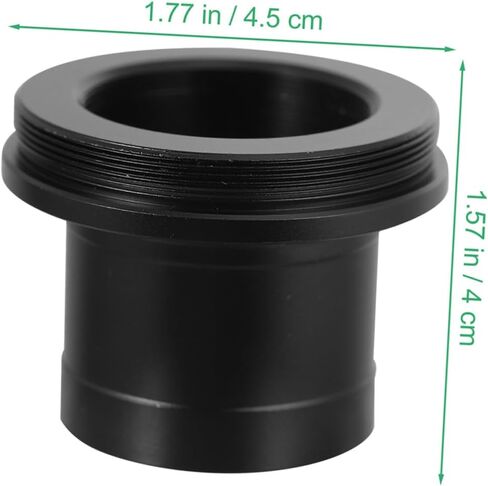 2 قطعة 1.25 بوصة معدن T محول تلسكوب جبل محول الفولاذ المقاوم للصدأ حامل العدسة لكاميرا DSLR التصوير الفوتوغرافي تلسكوب فلكي الملحقات in Kuwait