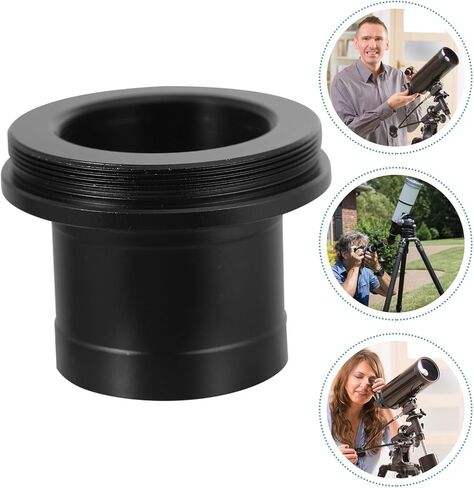 معدن 1.25 بوصة T محول الفولاذ المقاوم للصدأ تلسكوب محول الصور لكاميرات DSLR ملحقات تلسكوب الفلك للتصوير الفلكي in Saudi Arabia