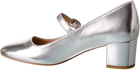 Stuart Weitzman Louise 50 Block Leather Mary Jane Pump in Saudi Arabia