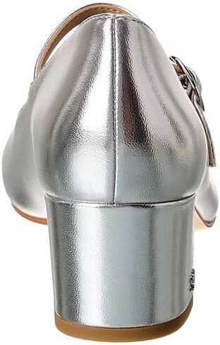 Stuart Weitzman Louise 50 Block Leather Mary Jane Pump in Saudi Arabia