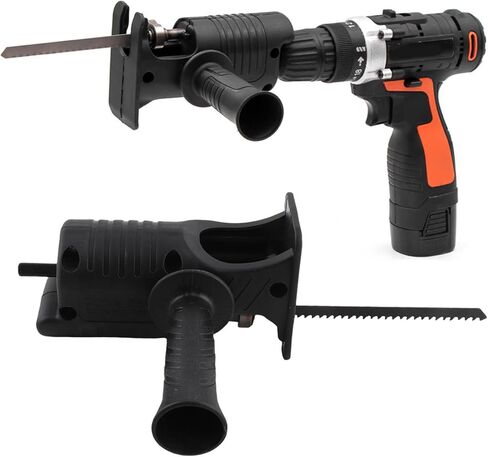 Reciprocating Saw Attachment Kit Saw Drill Attachment Reciprocating Jig Saw reciprocating saw attachment for Metal Wood Cutting, Power Tools with 3 Blades in Saudi Arabia