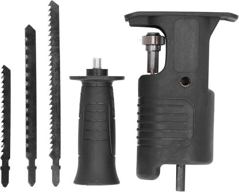 Reciprocating Saw Attachment Kit Saw Drill Attachment Reciprocating Jig Saw reciprocating saw attachment for Metal Wood Cutting, Power Tools with 3 Blades in Saudi Arabia