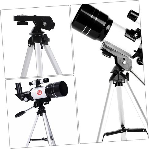 Stargazing Telescope with Phone Holder and Aluminum Tripod for Astronomy Beginners Portable Refracting Telescope for Camping Moon Watching and Outdoor Exploration in Saudi Arabia