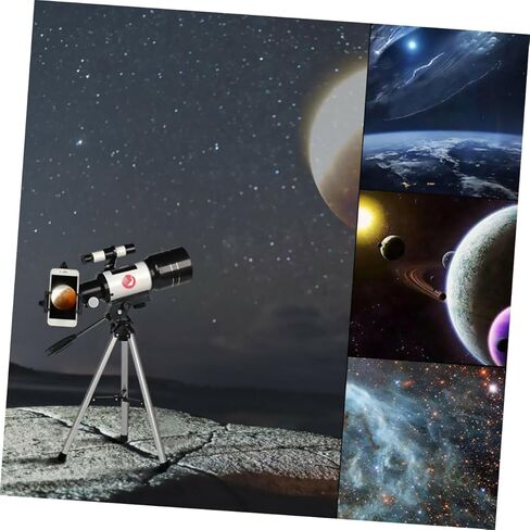 Stargazing Telescope with Phone Holder and Aluminum Tripod for Astronomy Beginners Portable Refracting Telescope for Camping Moon Watching and Outdoor Exploration in Saudi Arabia