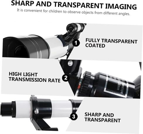 Stargazing Telescope with Phone Holder and Aluminum Tripod for Astronomy Beginners Portable Refracting Telescope for Camping Moon Watching and Outdoor Exploration in Saudi Arabia