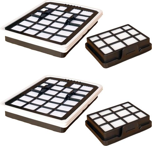 NEN180 Vacuum Cleaner Filter Replacement For Eureka NEN180 NEN186BL, Dust Cup Filters, air Filters Fit For Eureka Bagless Canister Vacuum Cleaners (2pc-Dustcup Filter) in Saudi Arabia