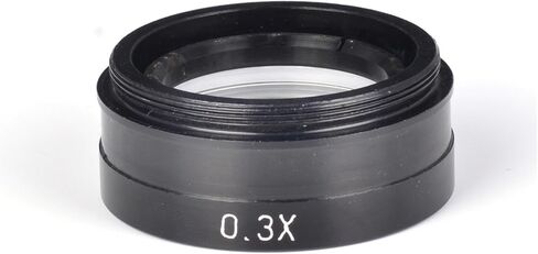 Microscopes Lens 0.5X / 2.0X / 0.3X Auxiliary Objective s Lens for XDC-10A 180X 300X C-Mount Lens Industry Video Microscope Camera Microscope Eyepieces for Optical Microscope in Saudi Arabia