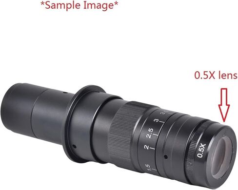 Microscopes Lens 0.5X / 2.0X / 0.3X Auxiliary Objective s Lens for XDC-10A 180X 300X C-Mount Lens Industry Video Microscope Camera Microscope Eyepieces for Optical Microscope in Saudi Arabia