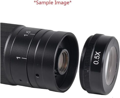 Microscopes Lens 0.5X / 2.0X / 0.3X Auxiliary Objective s Lens for XDC-10A 180X 300X C-Mount Lens Industry Video Microscope Camera Microscope Eyepieces for Optical Microscope in Saudi Arabia
