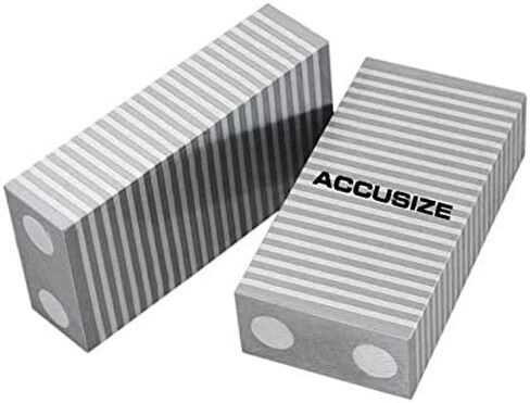 Accusize الأدوات الصناعية 1 بوصة × 2 بوصة × 4 بوصة زوج واحد متوازي ظرف مغناطيسي 2 قطعة/زوج، Eg06-2001 in Kuwait